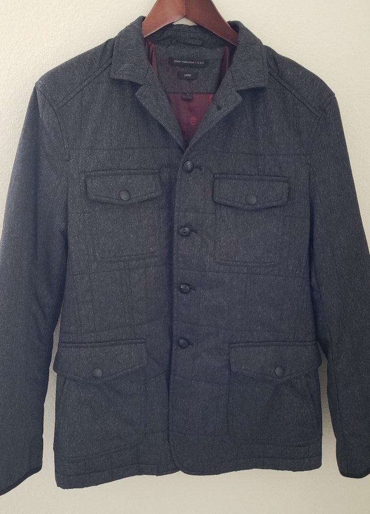 John Varvatos Beak Quilted Jacket